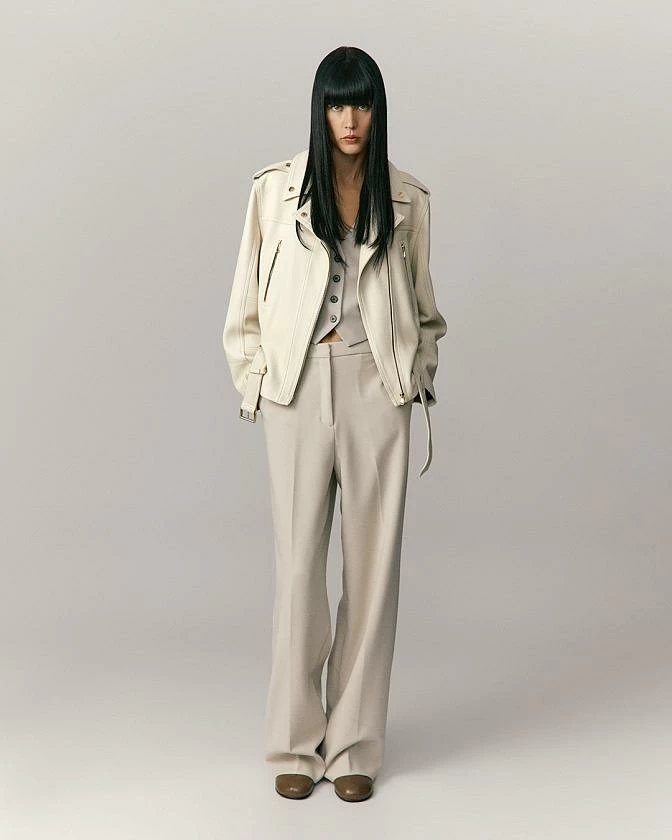 Косуха Oversize Texture Кремовый