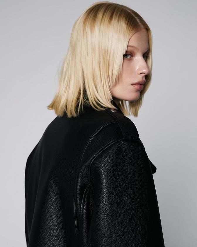 Косуха Oversize Texture Чёрный