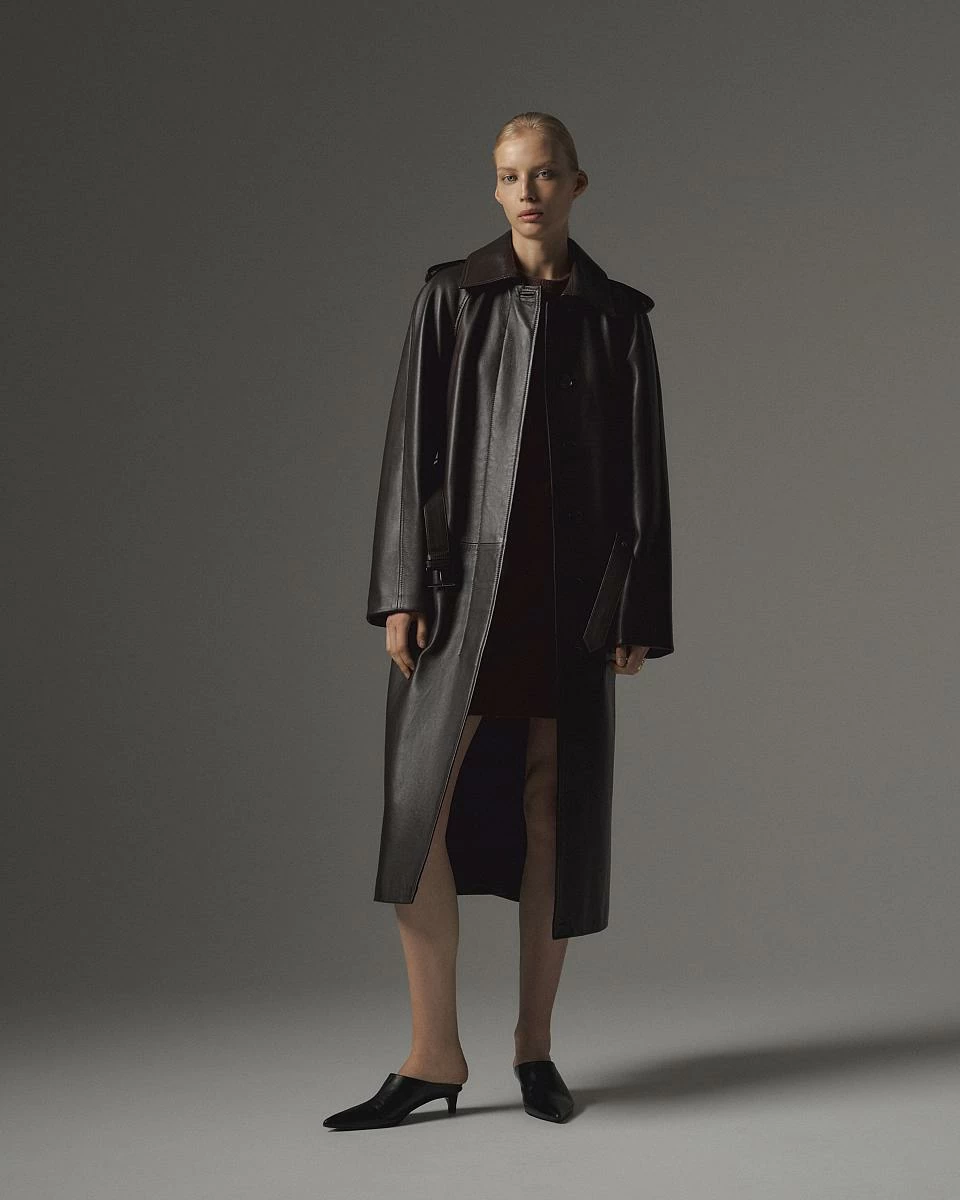 Пальто Oversize Черника - 4