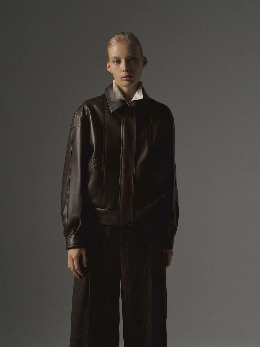 Бомбер Basic Шоколад - 4