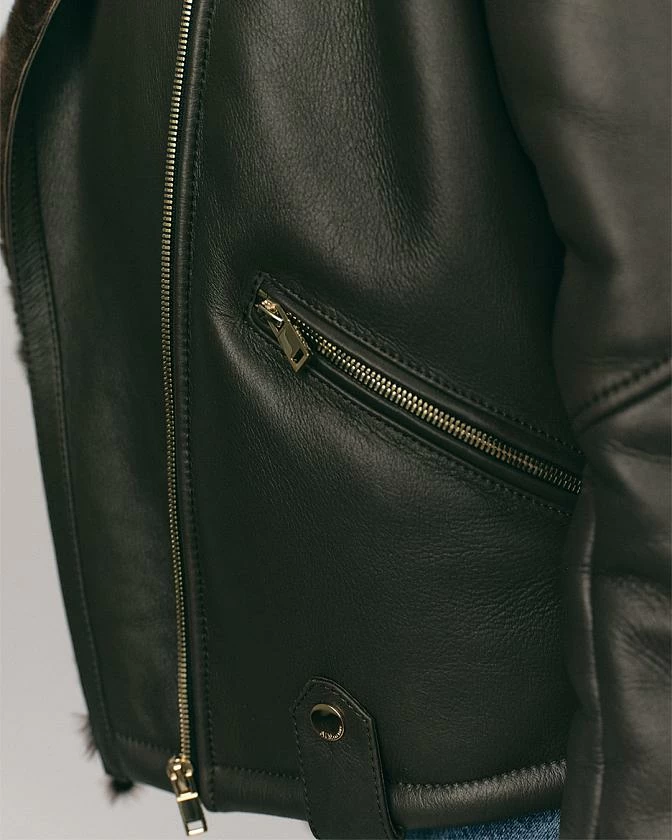 Дубленка Mini Oversize Шоколад