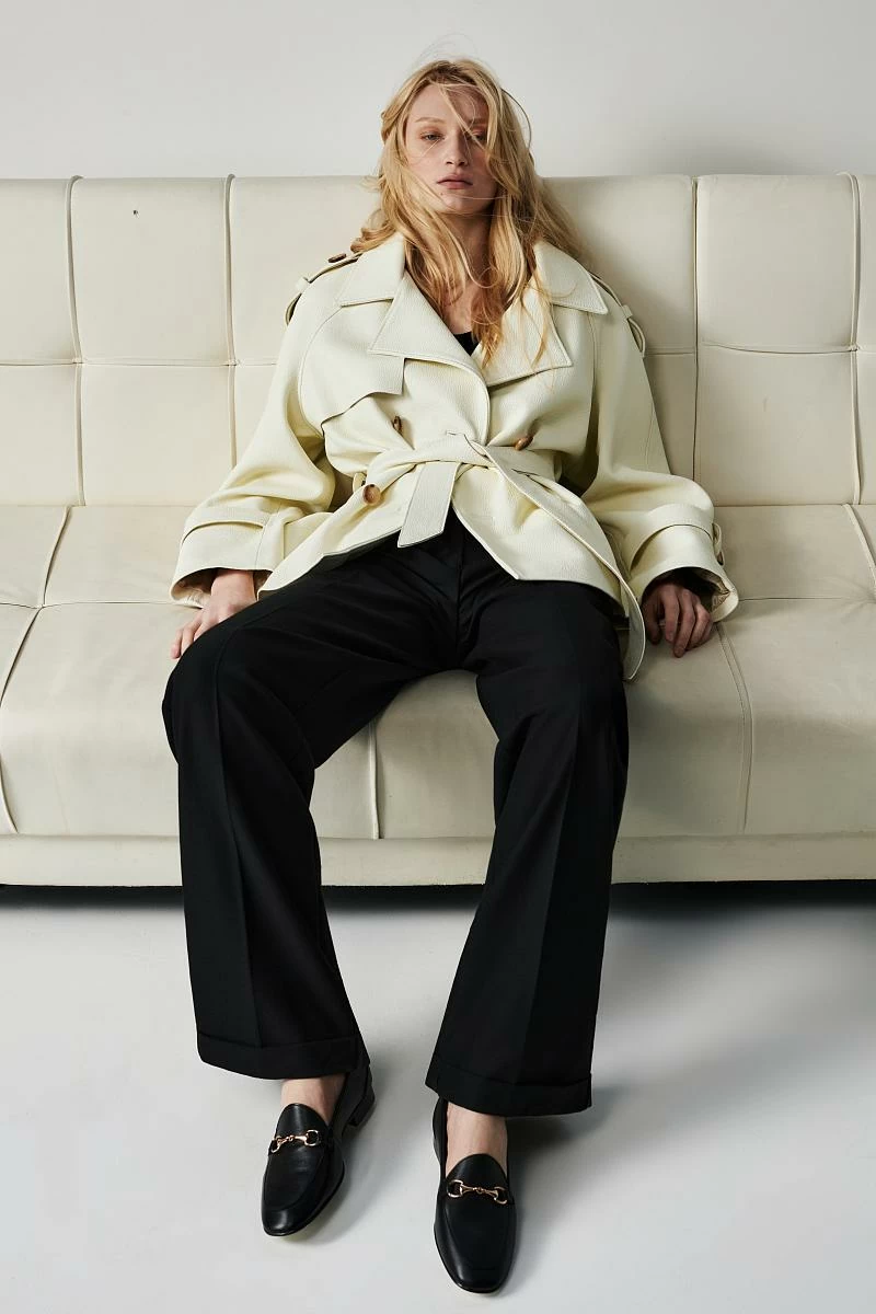 Косуха Oversize Texture Кремовый - 7