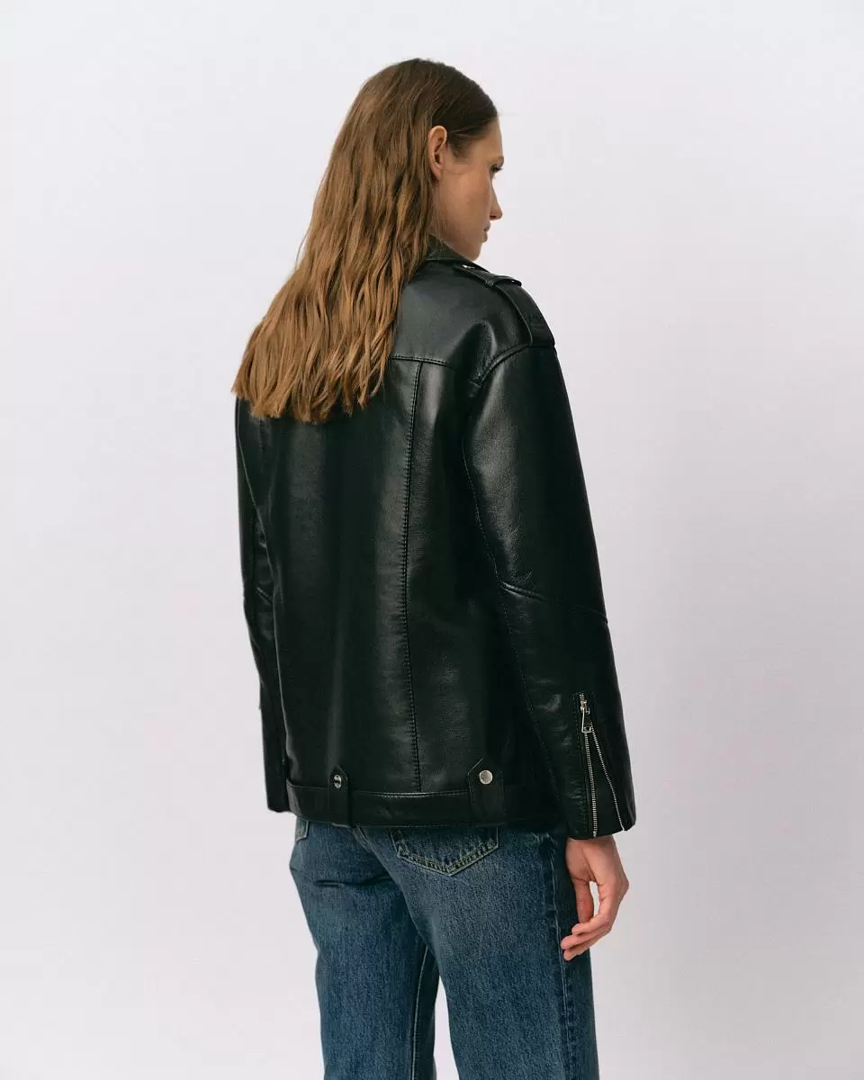 Косуха удлинённая Oversized Чёрный - 5