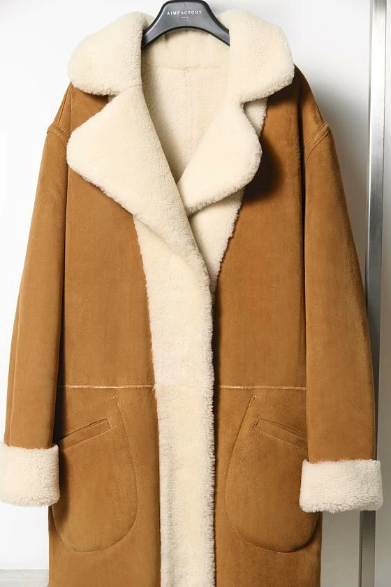 Дубленка двусторонняя Winter Коньяк