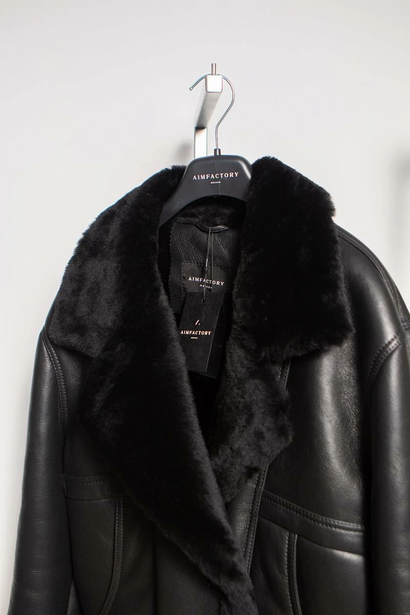 Дубленка Boho Чёрный - 3