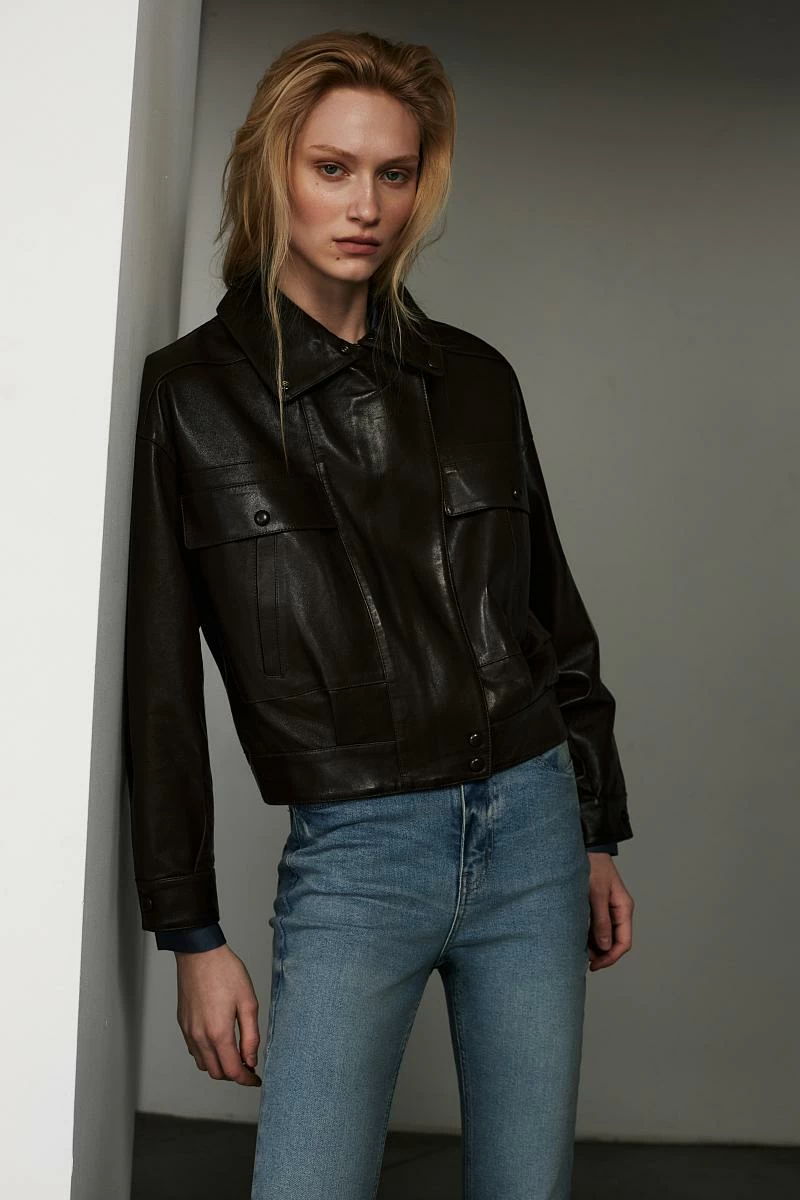 Бомбер Basic Шоколад - 1