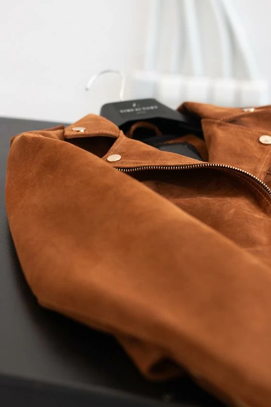 Косуха в замше Classic Виски