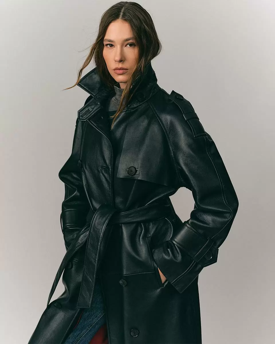 Пальто Sylvia 2 Oversize Чёрный - 1