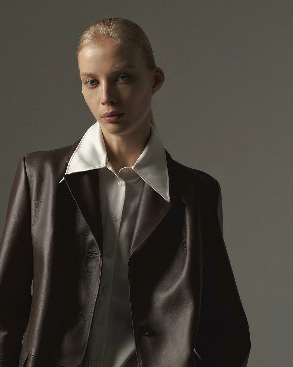 Пиджак Basic Шоколад - 4