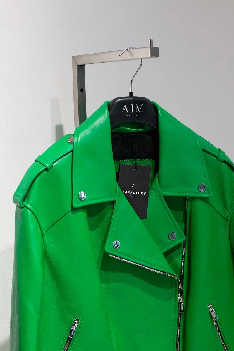 Косуха Oversized Зеленое яблоко - 3