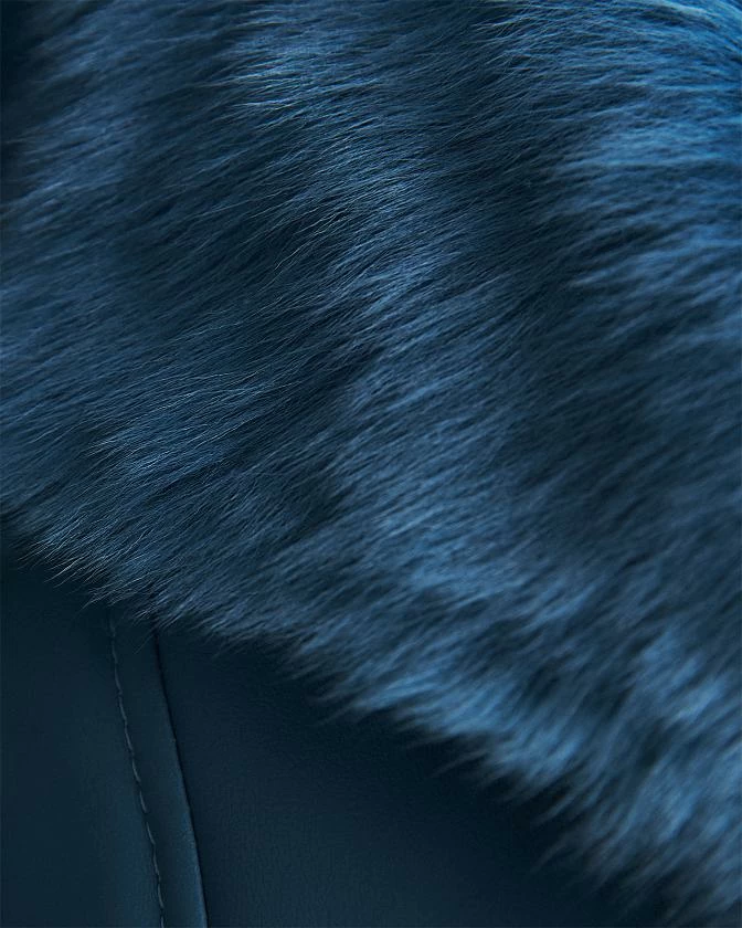 Дубленка Classic Голубой