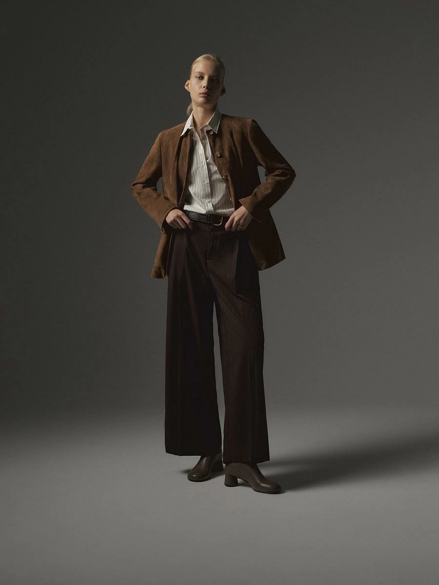 Жакет в замше Сахара - 1