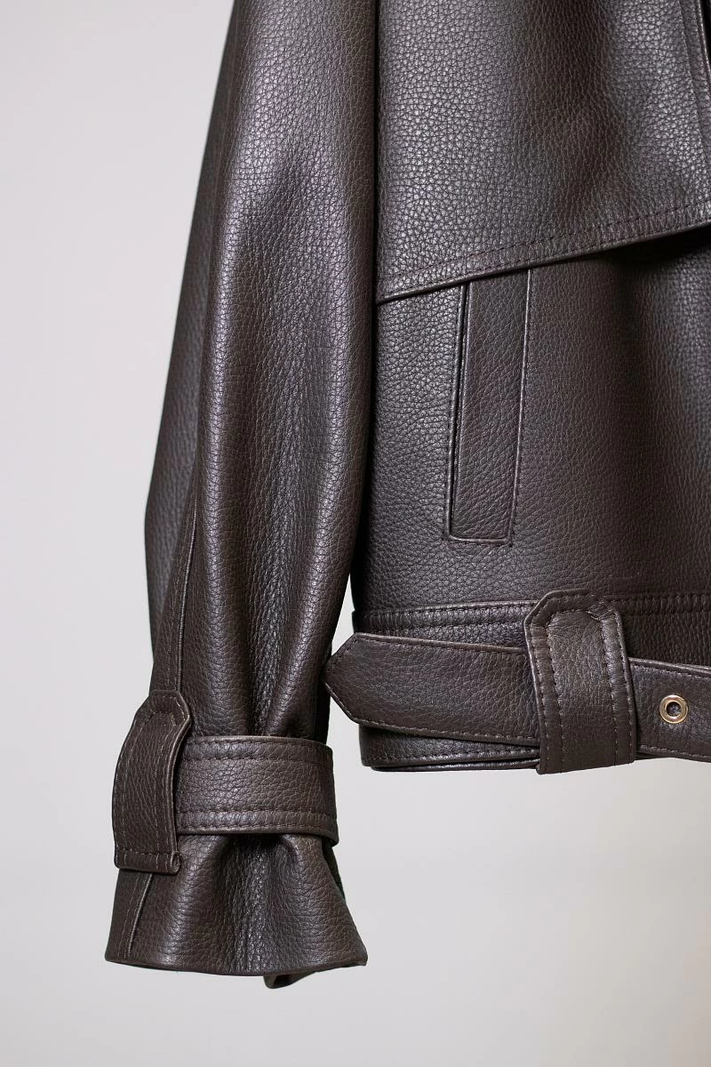 Косуха Oversize Texture Горький Шоколад - 4