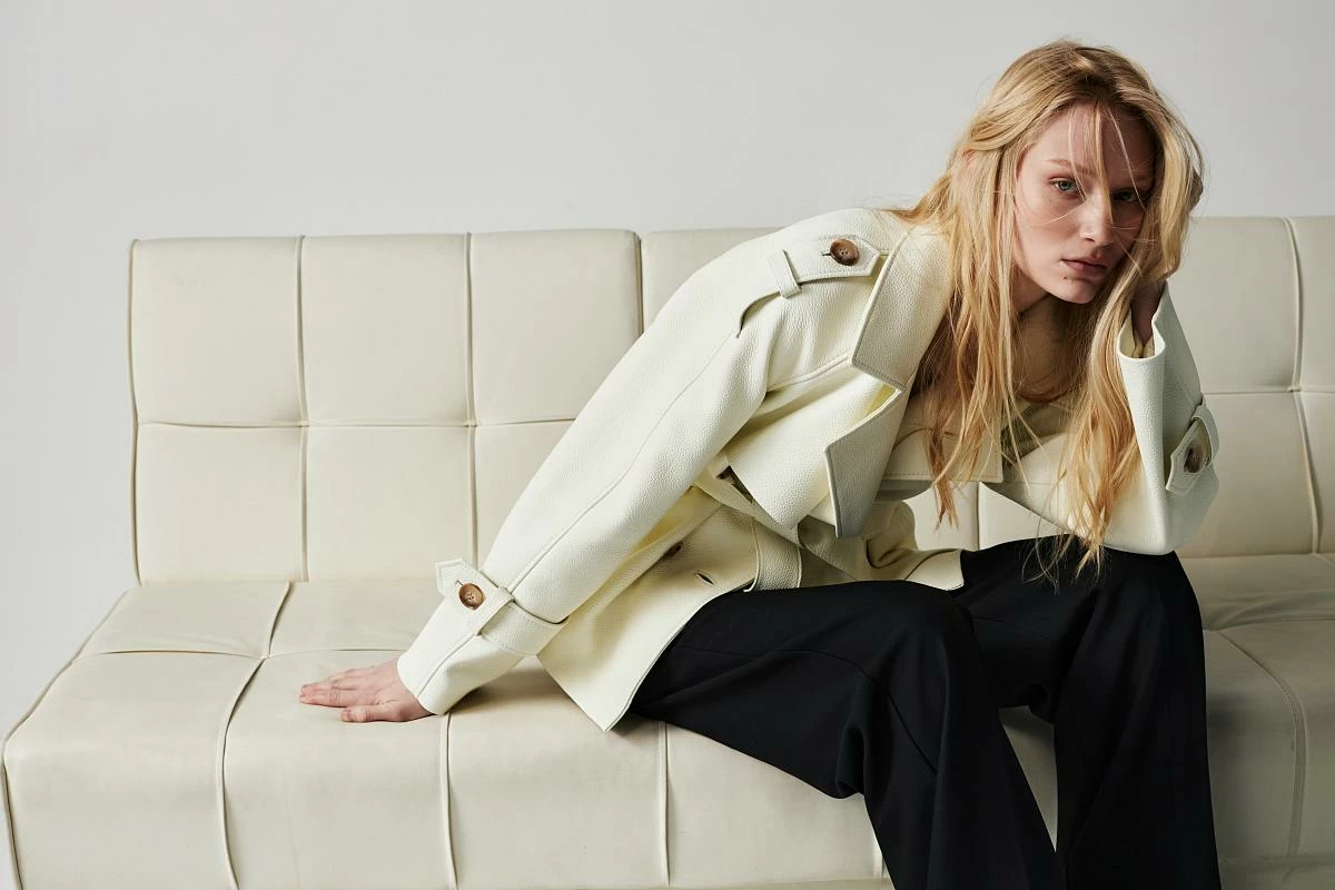 Косуха Oversize Texture Кремовый - 8