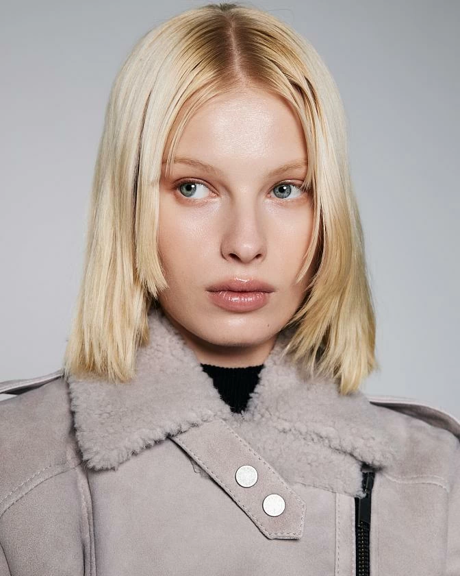 Дубленка Mini Oversize Опал