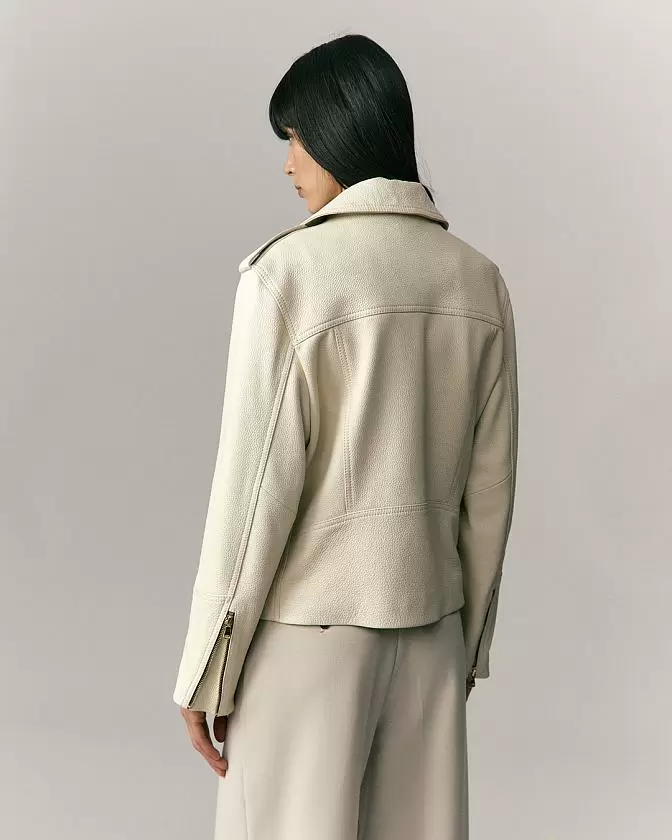 Косуха Oversize Texture Кремовый