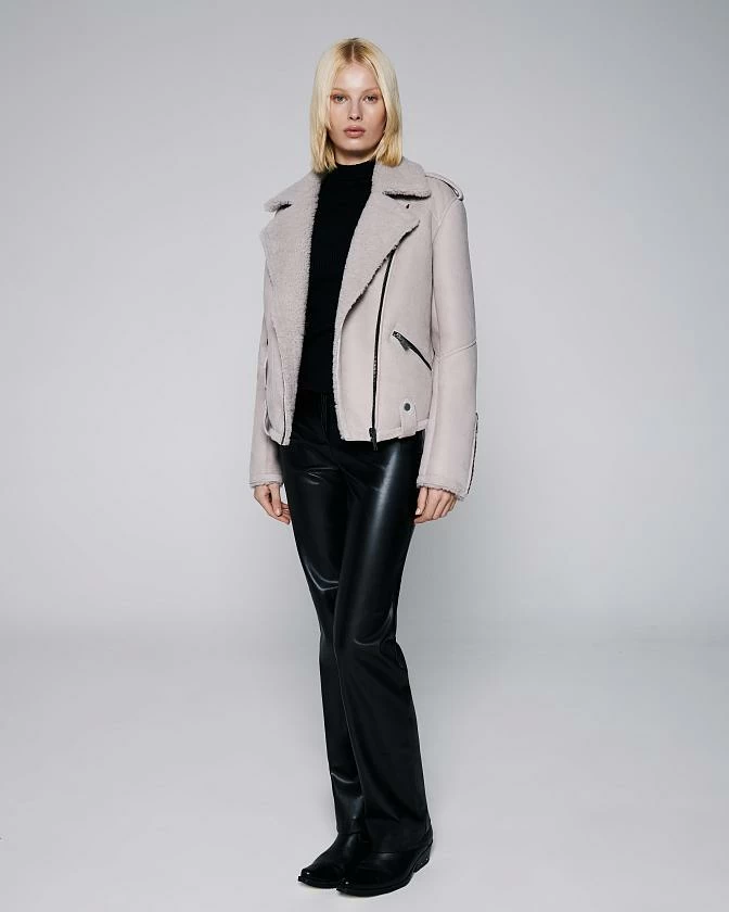 Дубленка Mini Oversize Опал