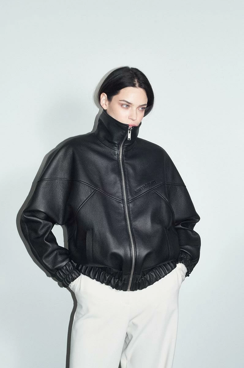 Бомбер Texture Чёрный - 1