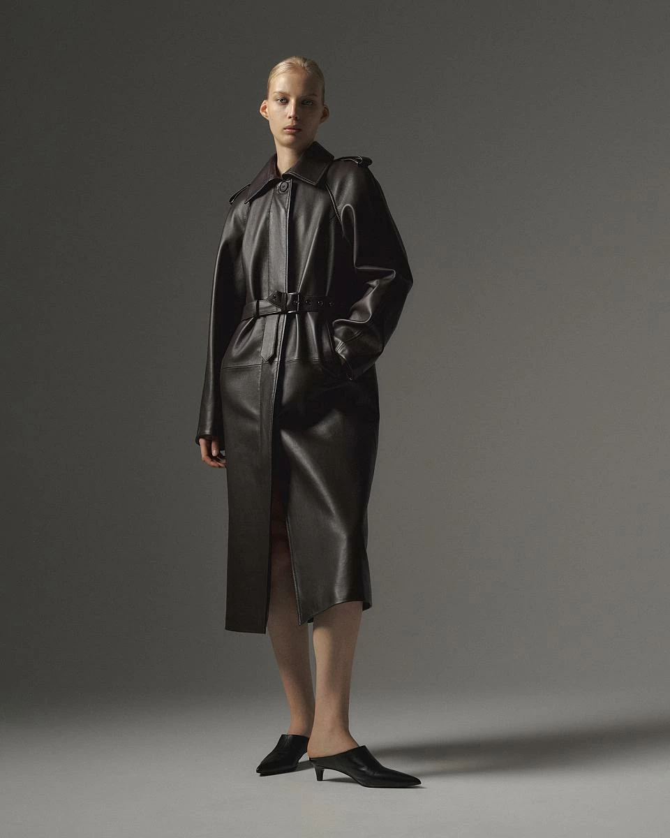 Пальто Oversize Черника - 7