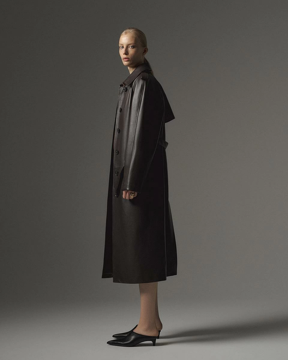 Пальто Oversize Черника - 5