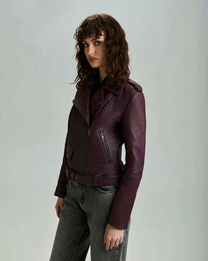 Косуха Texture Баклажан