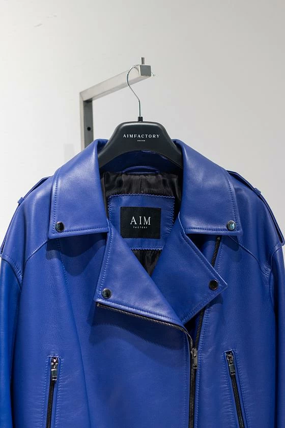 Косуха удлинённая Oversized Индиго