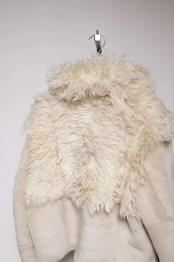 Шуба односторонняя Oversize Пломбир