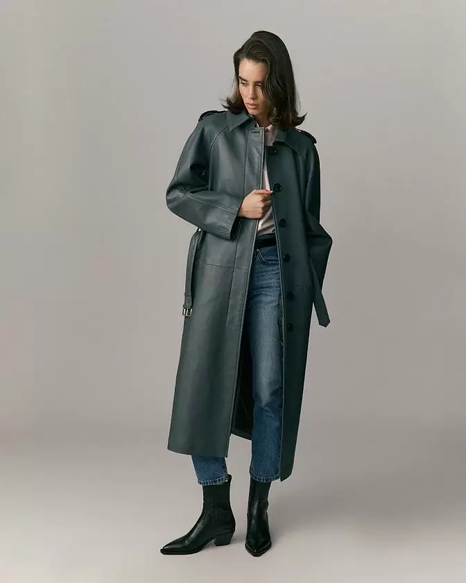 Пальто Sylvia 2 Oversize Серый