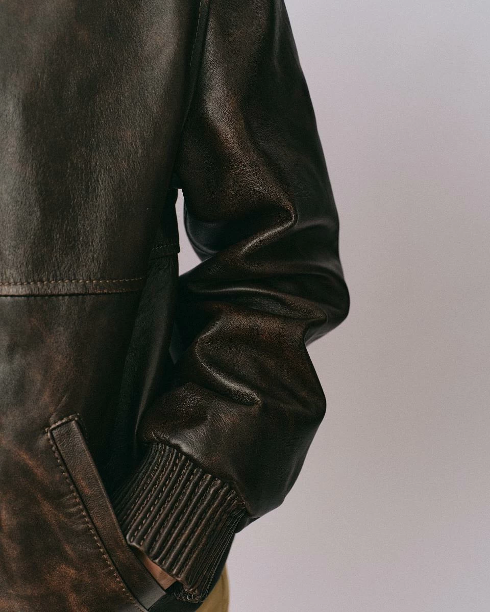 Бомбер-рубашка Boho винтаж Шоколад - 4