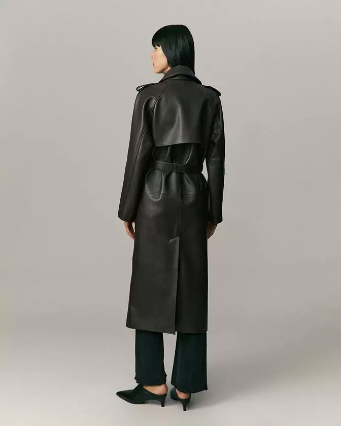 Пальто Sylvia 2 Oversize Махагон