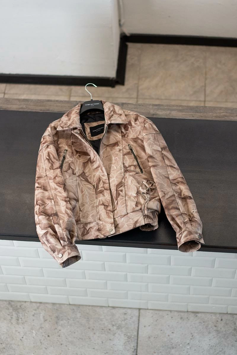 Бомбер-рубашка Vintage Капучино - 2