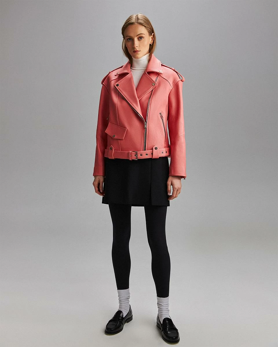 Косуха Oversized Texture Bubble Gum - 2