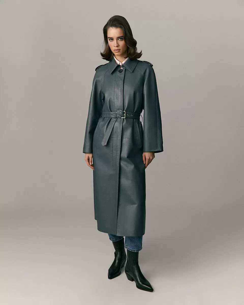 Пальто Sylvia 2 Oversize Серый - 1