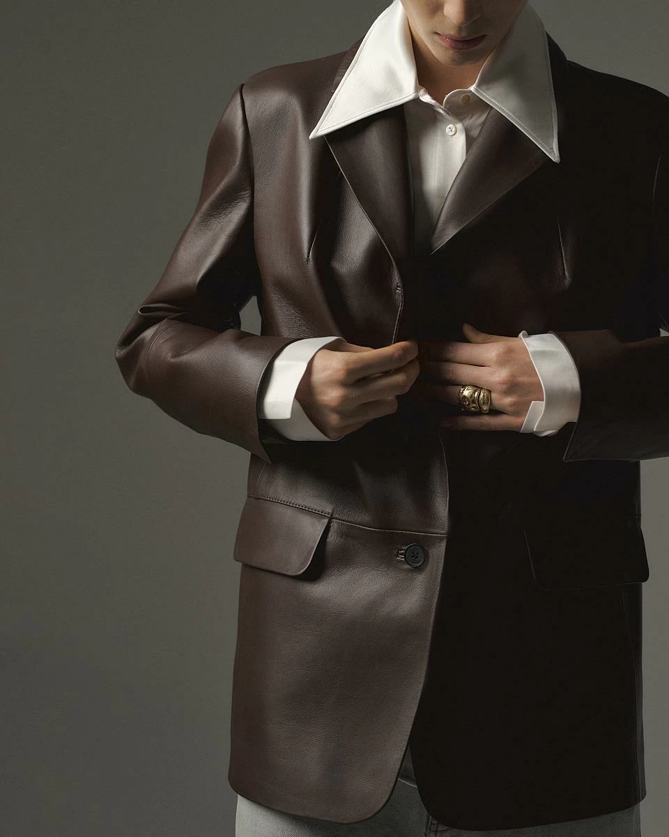 Пиджак Basic Шоколад - 2