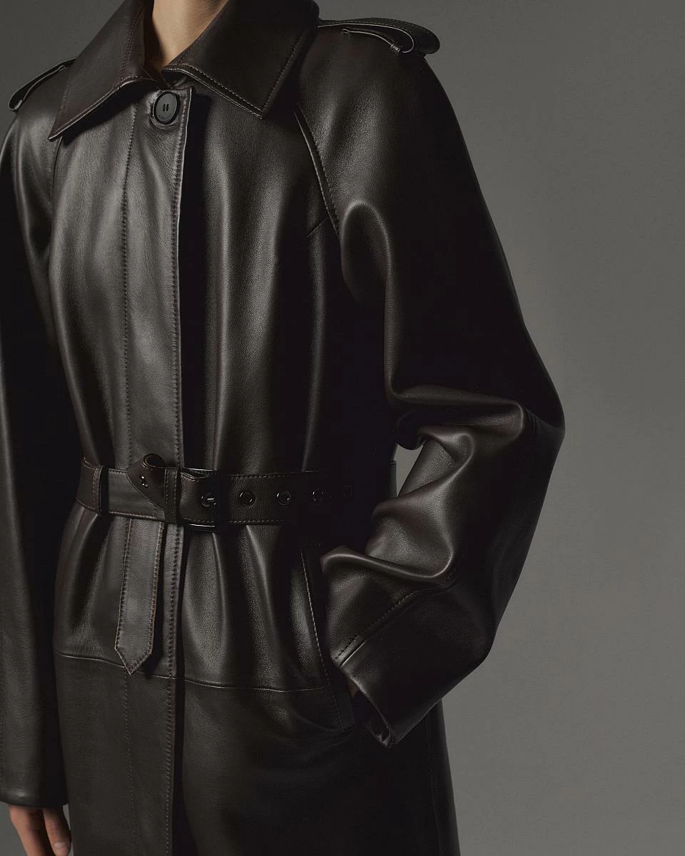 Пальто Oversize Черника - 3