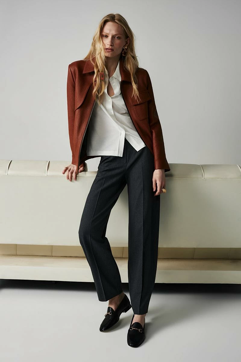 Бомбер Texture Охра - 1