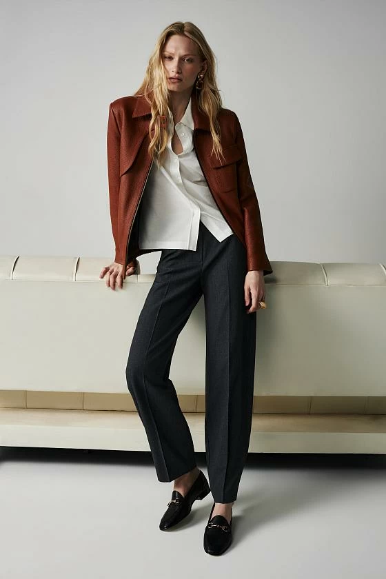 Бомбер Texture Охра