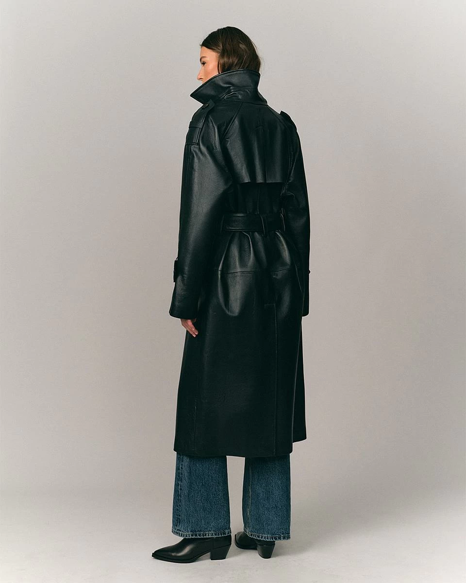 Пальто Sylvia 2 Oversize Чёрный - 6