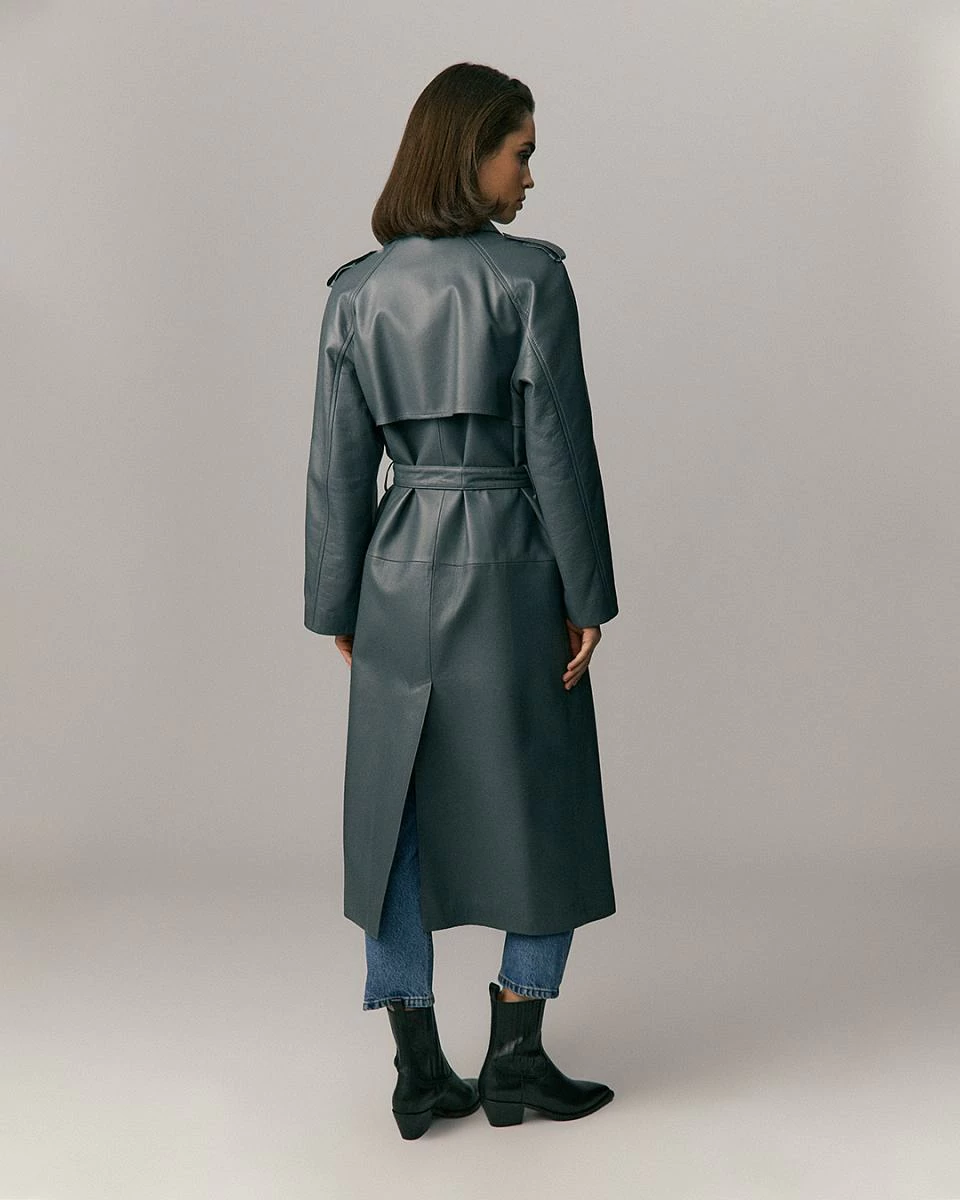 Пальто Sylvia 2 Oversize Серый - 5