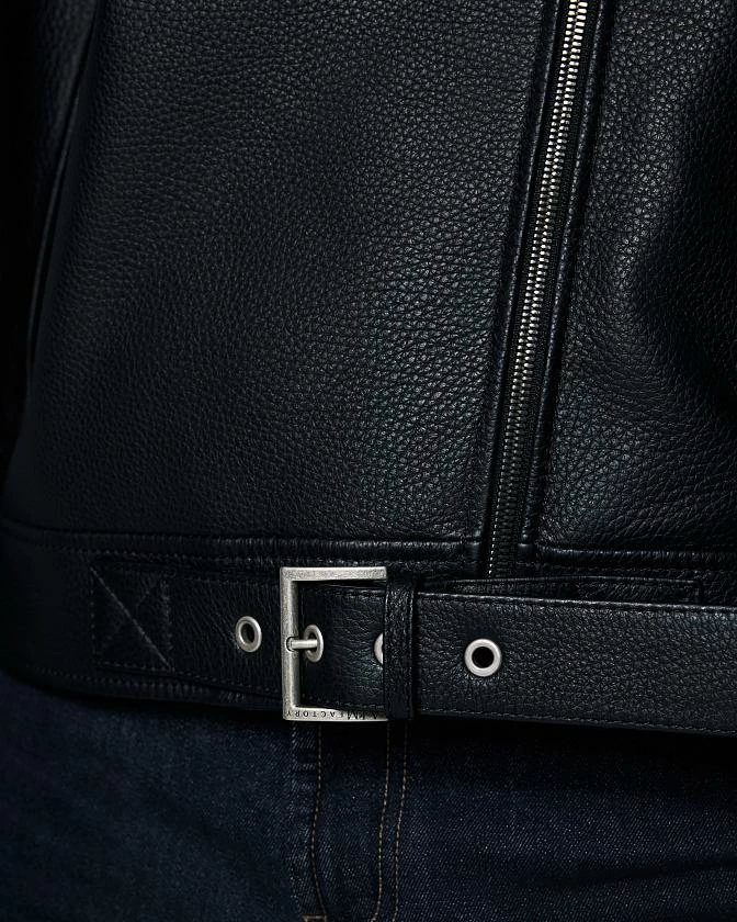 Косуха Oversize Texture Чёрный