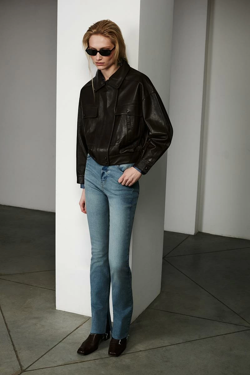 Бомбер Basic Шоколад - 3