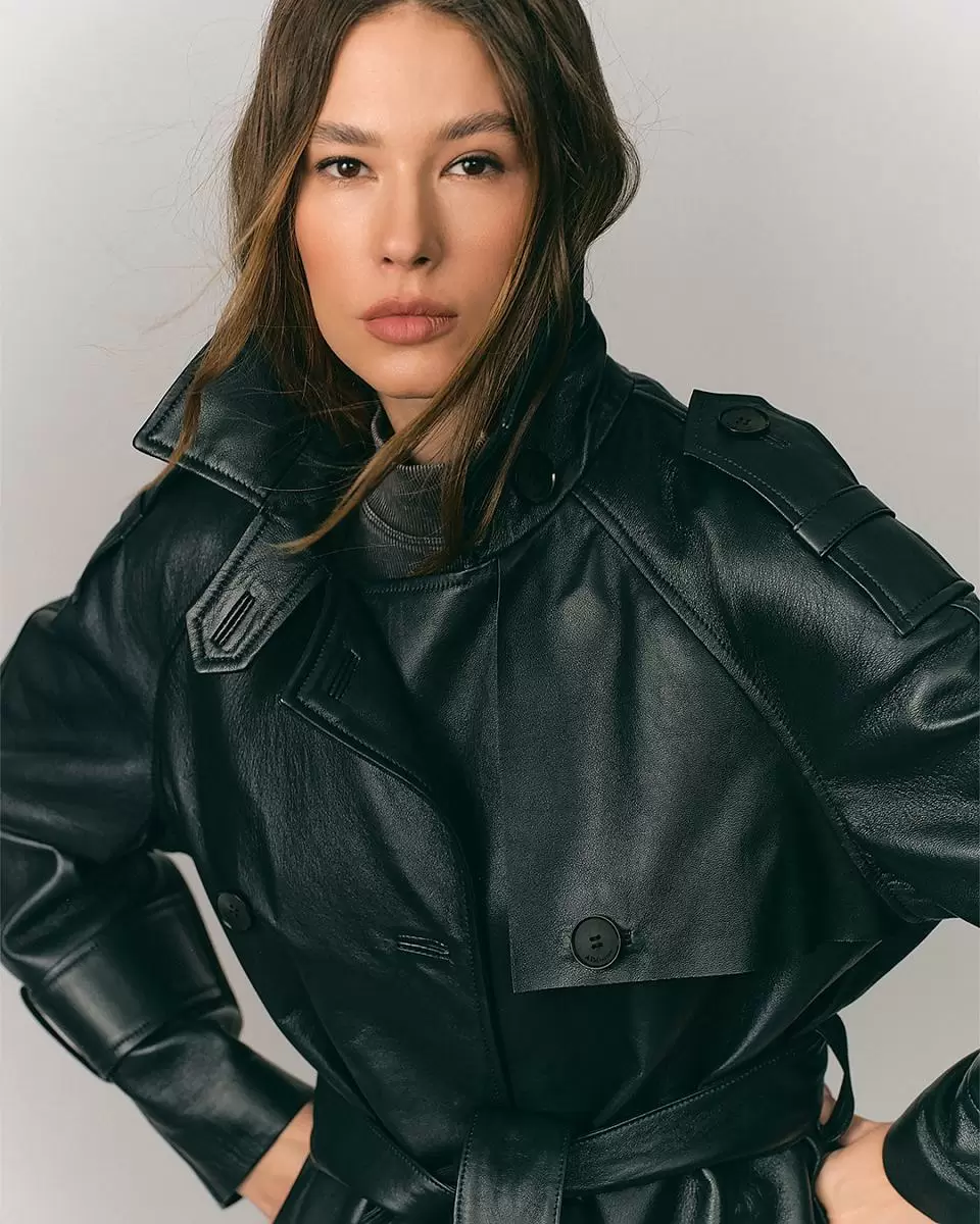 Пальто Sylvia 2 Oversize Чёрный - 2