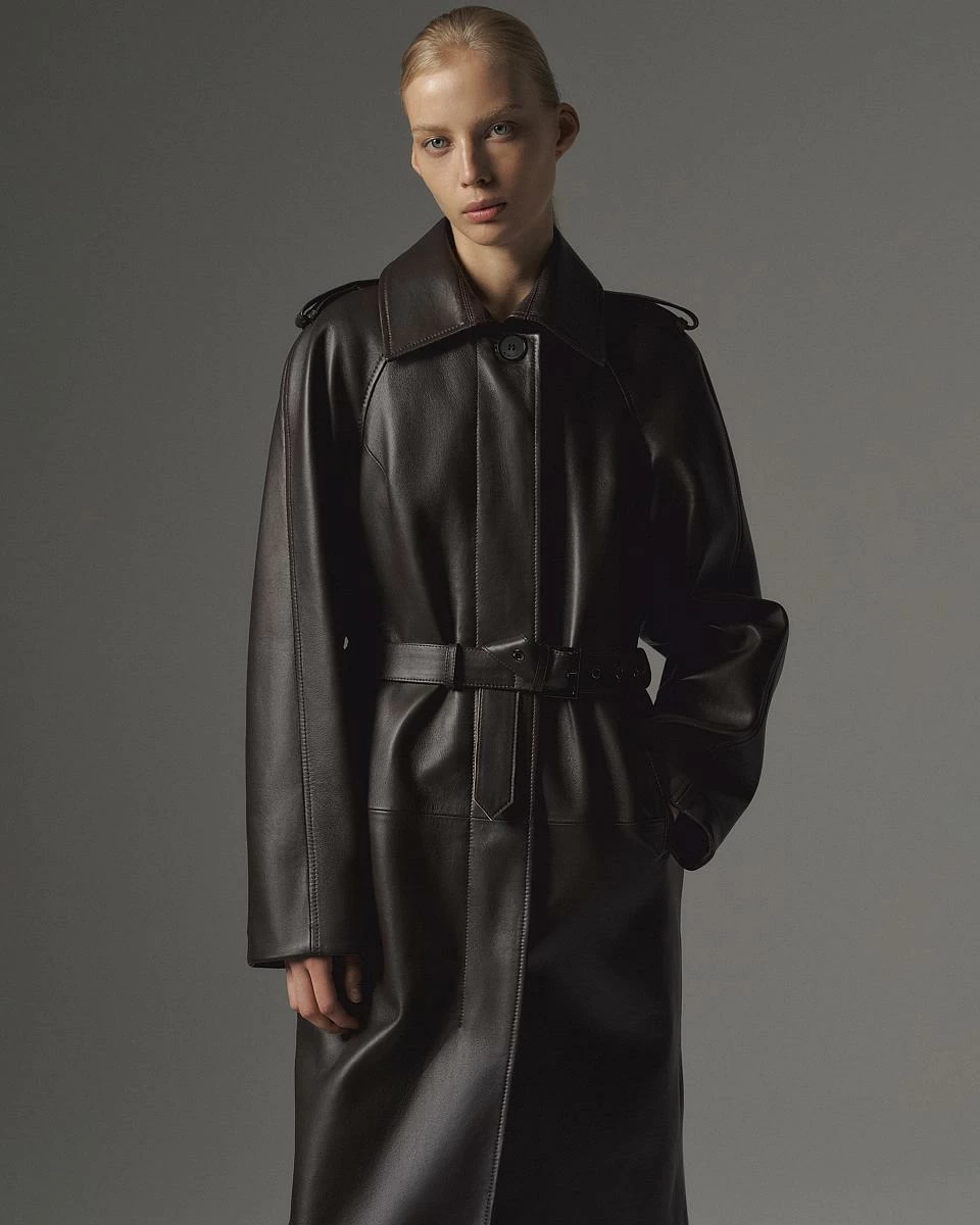 Пальто Oversize Черника - 2