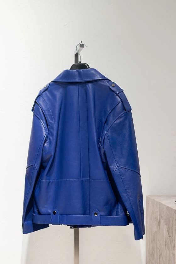 Косуха удлинённая Oversized Индиго