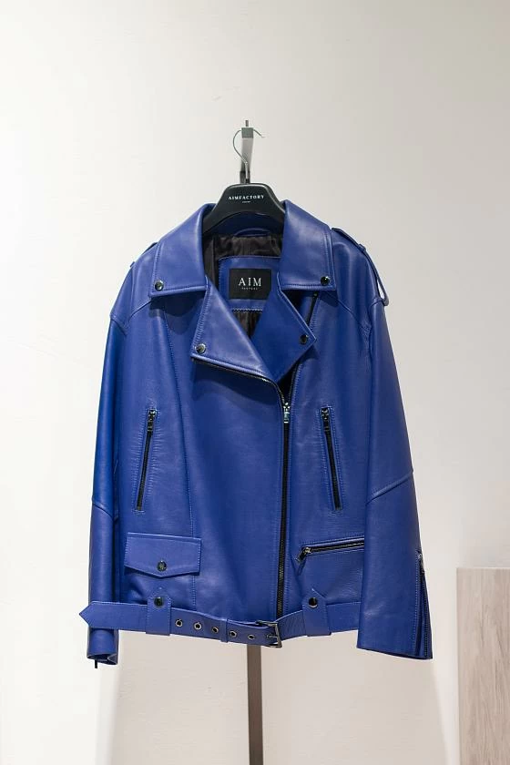 Косуха удлинённая Oversized Индиго