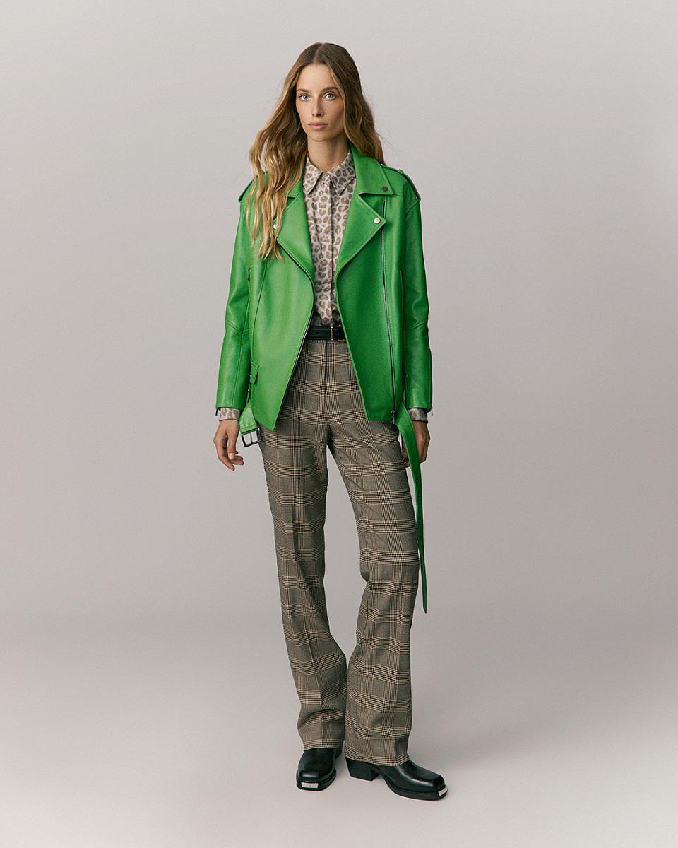 Косуха удлинённая Oversize Зеленое яблоко - 7