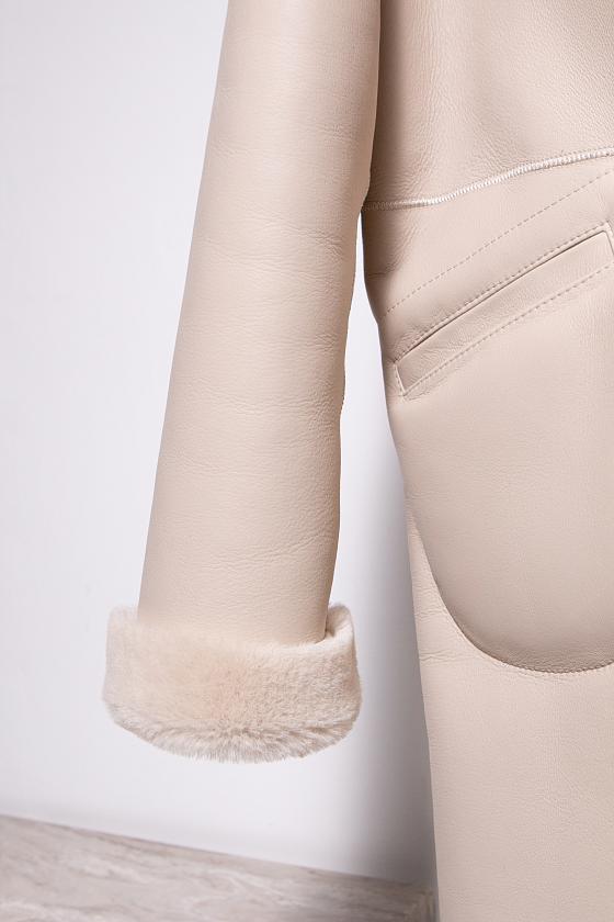 Дубленка двусторонняя Winter Молочный