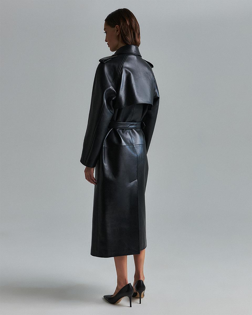Пальто Sylvia 2 Oversize Чёрный - 4