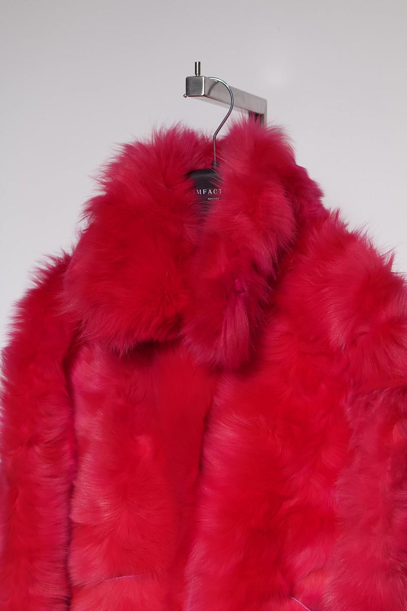 Шуба односторонняя Oversize Pink - 3