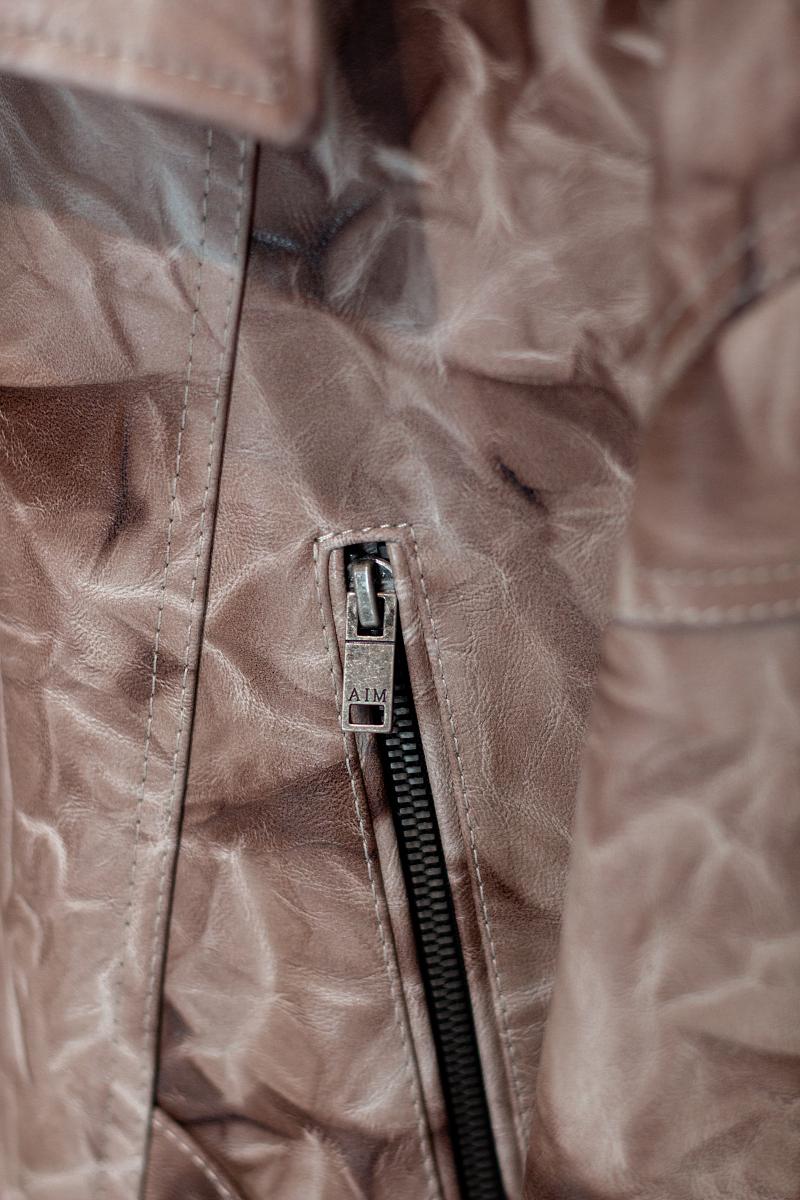 Бомбер-рубашка Vintage Капучино - 5